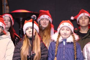 Występ podczas Jarmarku Bożonarodzeniowego w Toruniu-7.12.2025r.