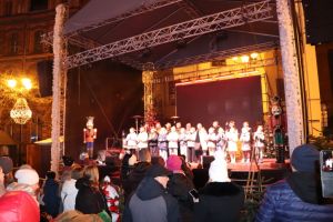 Występ podczas Jarmarku Bożonarodzeniowego w Toruniu-7.12.2025r.