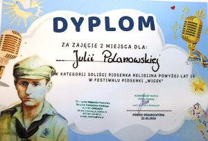 Sukces w XXIV Ogólnopolskim Konkursie Piosenki-23.05.2026r.