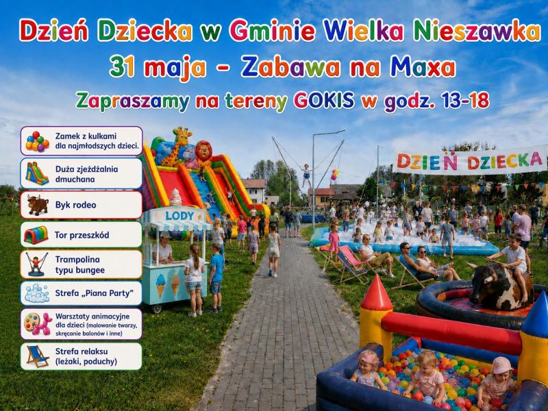 DZIEŃ DZIECKA- 31.05.2026r.