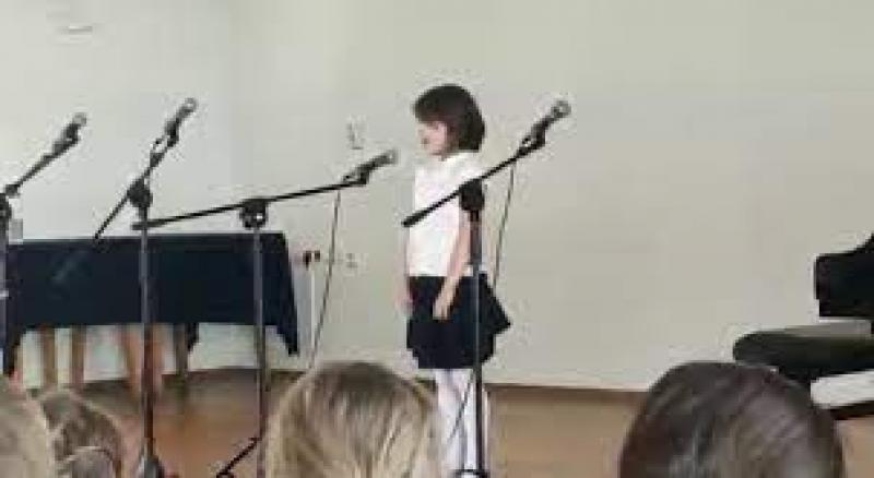 SUKCES W KONKURSIE PIOSENKI PATRIOTYCZNEJ- 10.05.2022r.